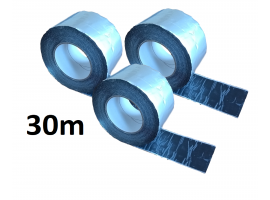 30m ALUBUTYL - Aluminium Butyl Tape 100mm